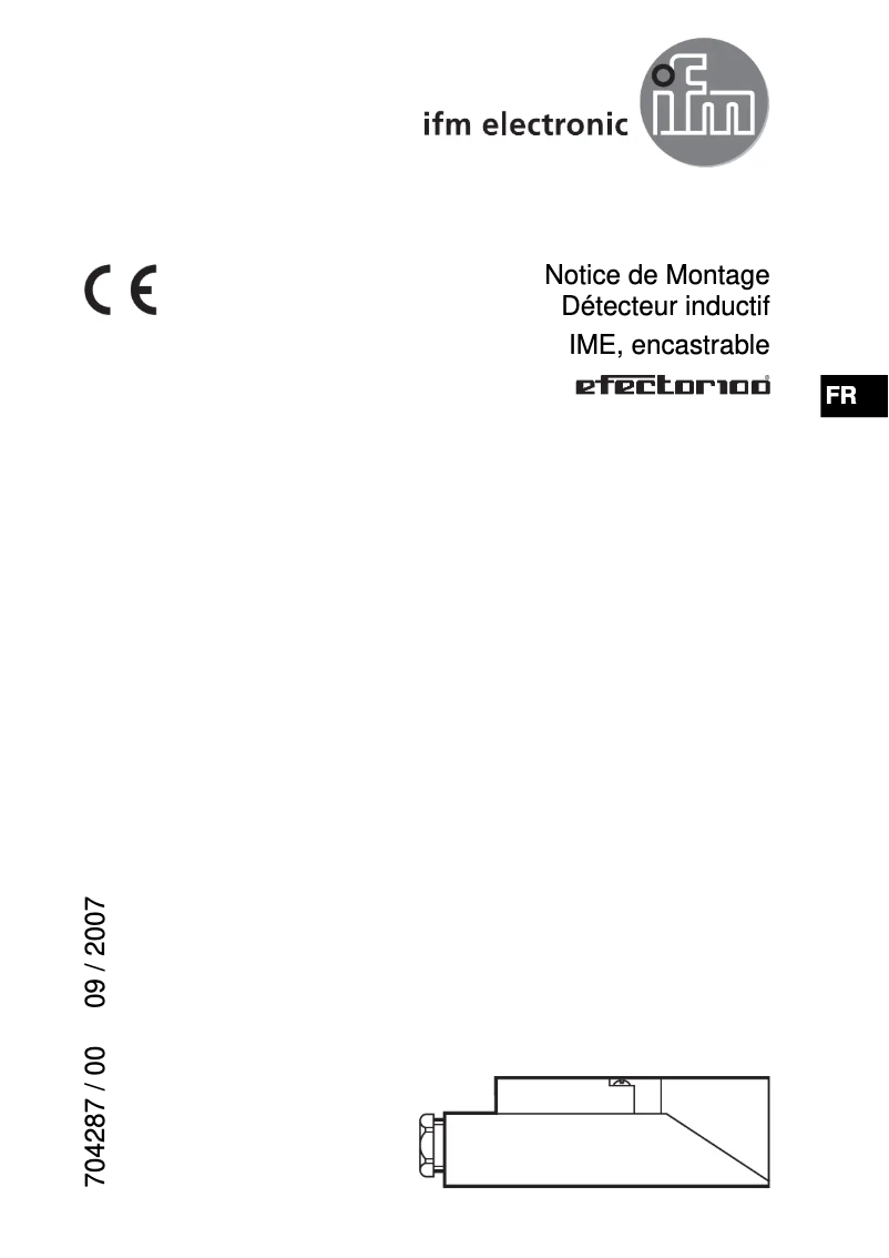 Page n°1 - Manuel utilisateur IFM IM3505