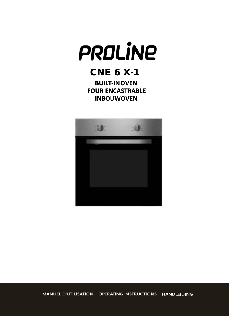 Image de la première page du manuel de l'appareil CNE 6 X-1