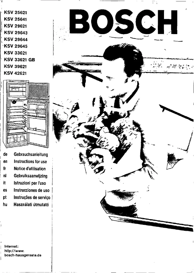 Page n°1 - Manuel utilisateur Bosch KSV33611