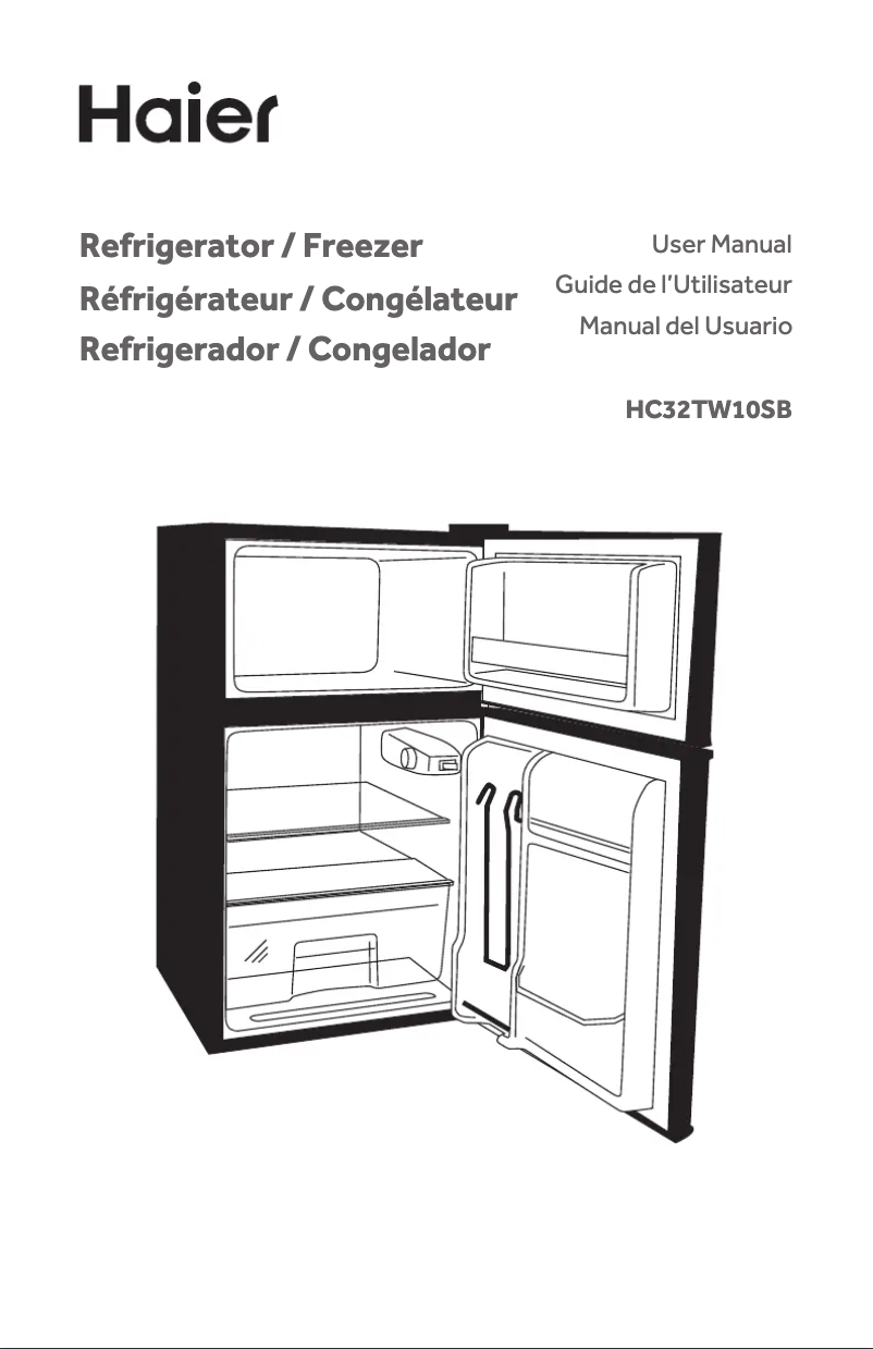Page n°1 - Manuel utilisateur Haier HC32TW10SB