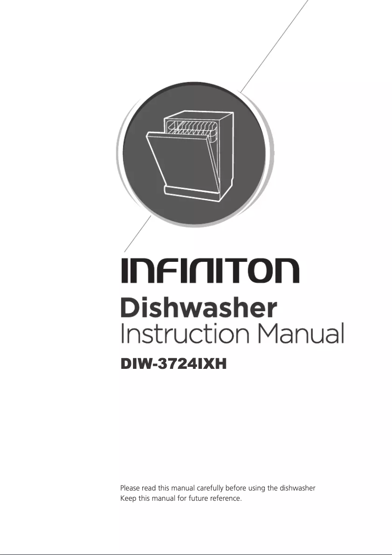 Image de la première page du manuel de l'appareil DIW-3724IXH