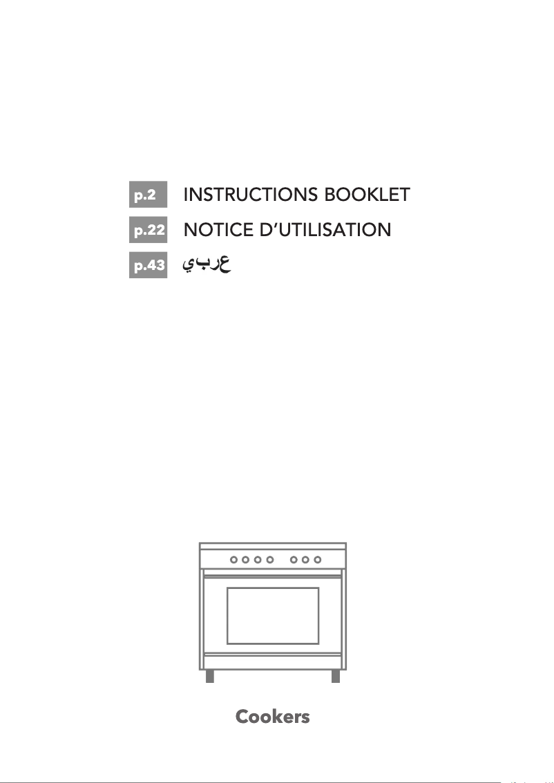 Page 1 de la notice Manuel utilisateur Glem Gas UN8612RI