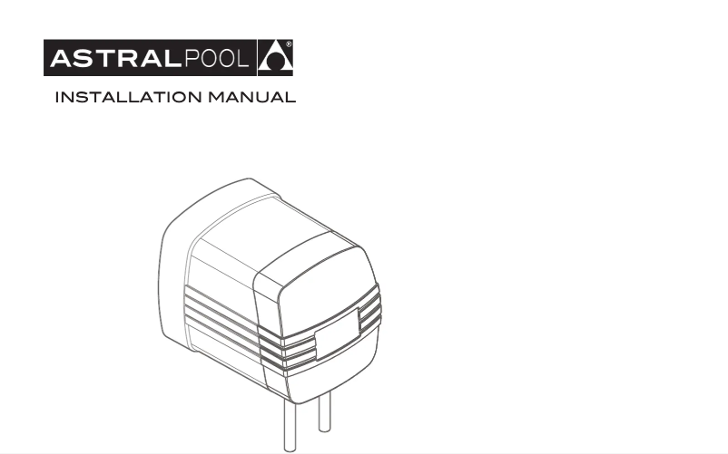 Image de la première page du manuel de l'appareil Halo Chlorine