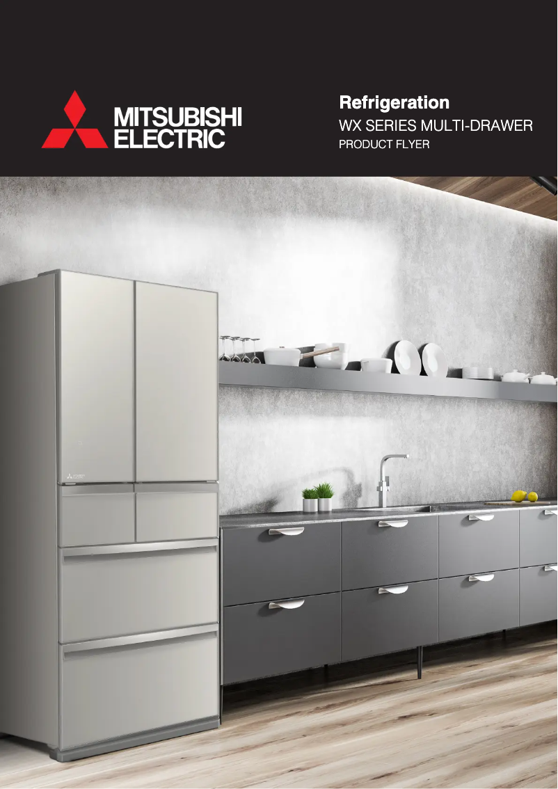 Page n°1 - Fiche technique Mitsubishi MR-WX700C