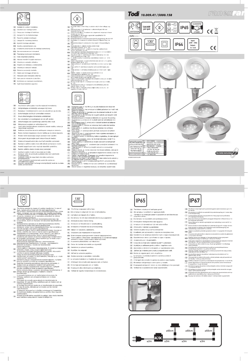 Page 1 de la notice Manuel utilisateur Smartwares 10.009.41