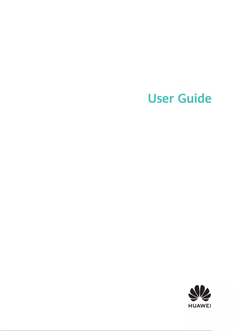 Page 1 de la notice Manuel utilisateur Huawei MateBook E Go