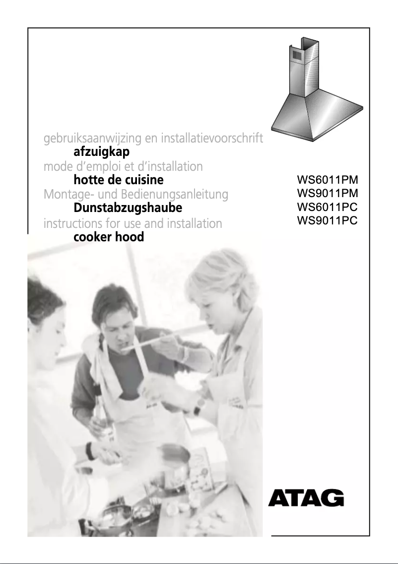 Page n°1 - Manuel utilisateur Atag WS9011PC