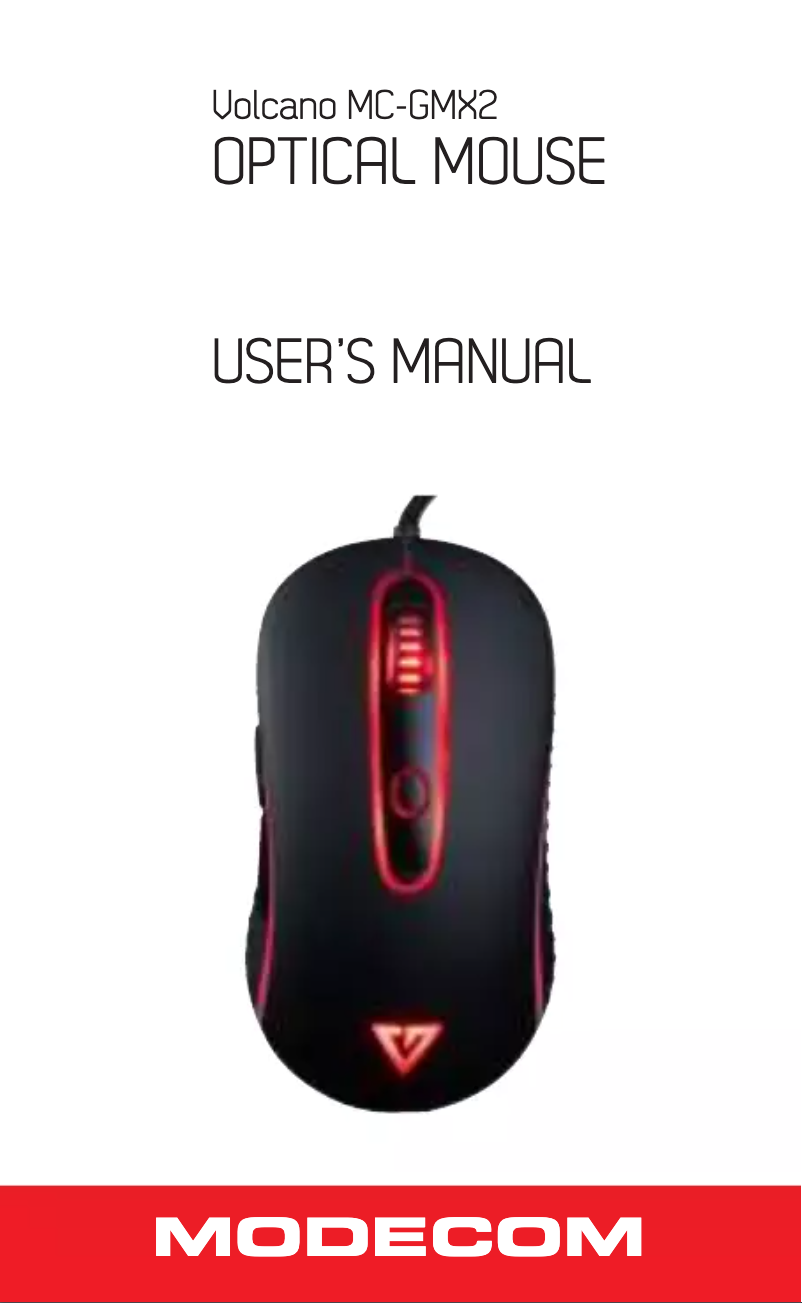 Page 1 de la notice Manuel utilisateur ModeCom MC-GMX2