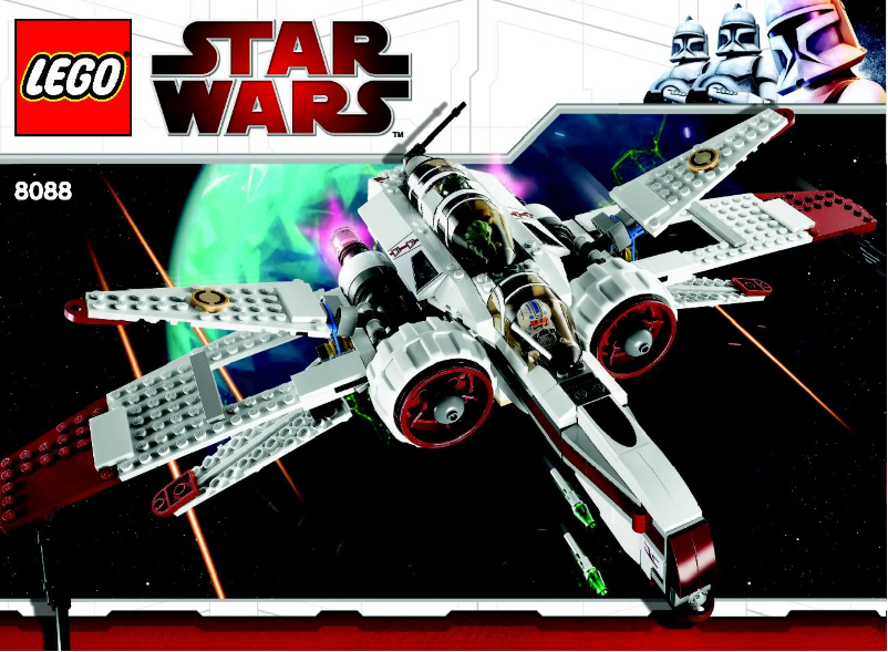 Imagen de la primera página del manual del dispositivo Star Wars 8088