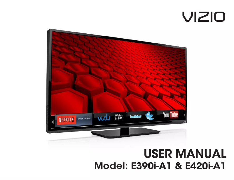 Image de la première page du manuel de l'appareil E390I-A1
