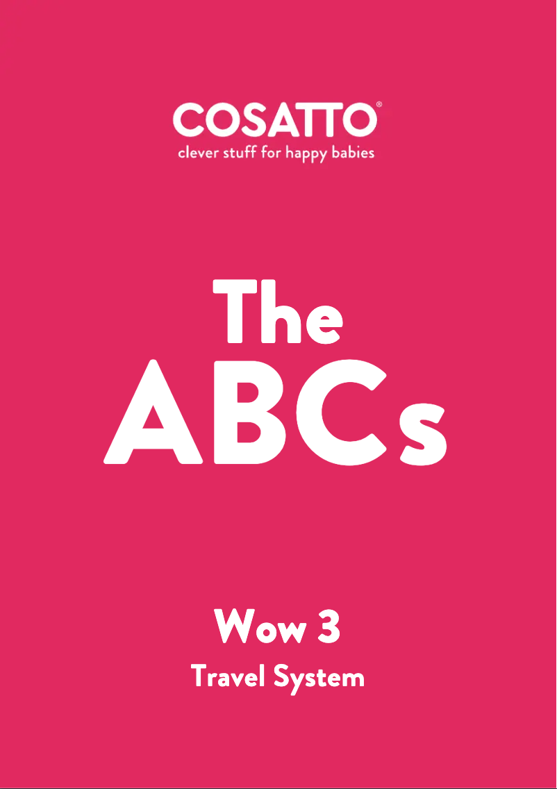 Page n°1 - Manuel utilisateur Cosatto Wow 3