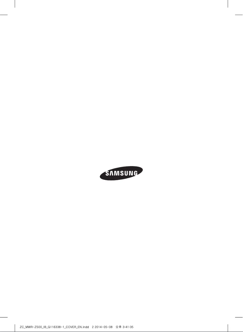 Page 1 de la notice Manuel utilisateur Samsung MWR-ZS00