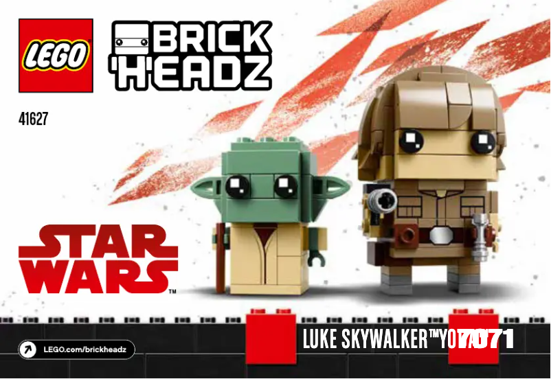 Image de la première page du manuel de l'appareil Brickheadz 41627