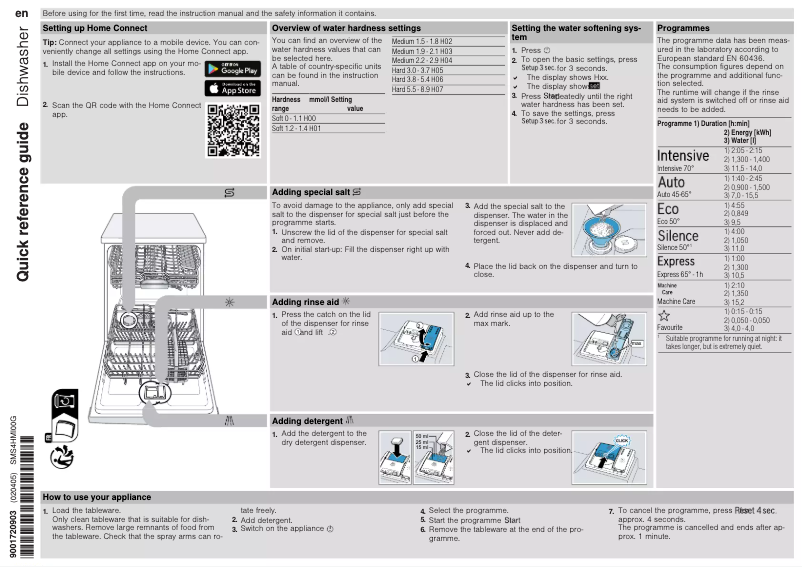 Página 1 del manual Manual de usuario Bosch SMS4HMI00G