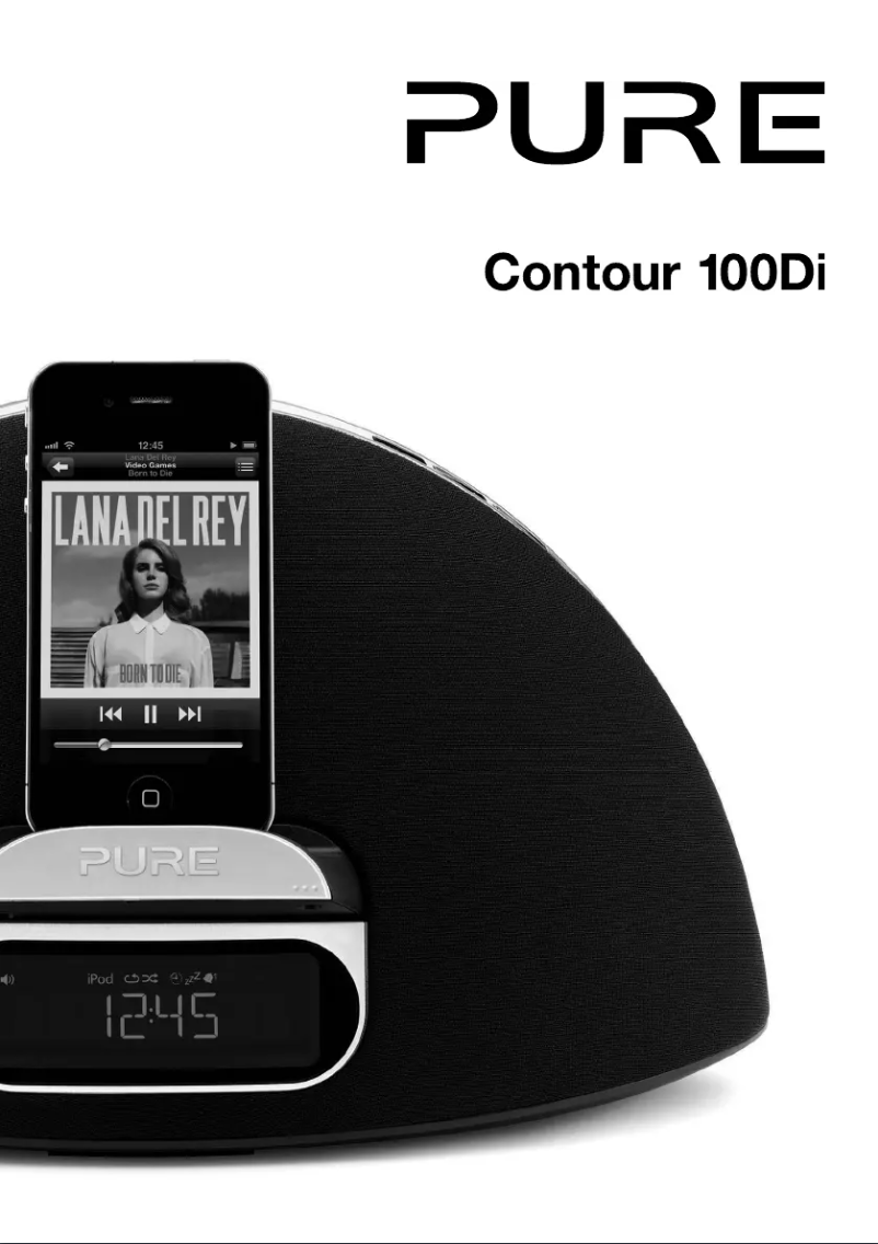 Page n°1 - Manuel utilisateur Pure Contour 100 Di