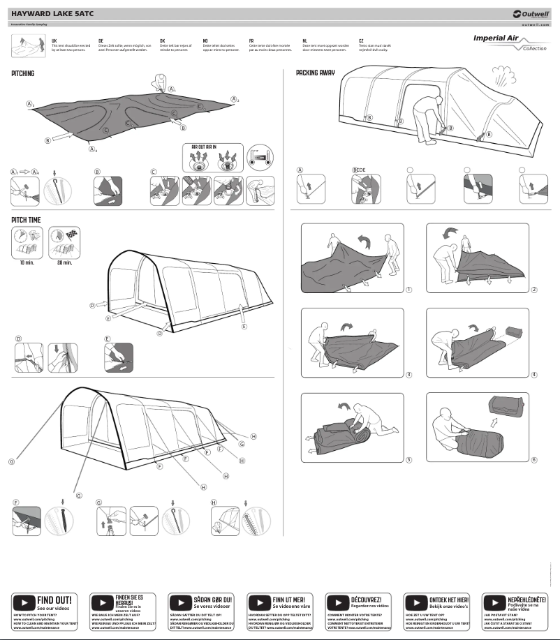 Image de la première page du manuel de l'appareil Hayward Lake 5ATC