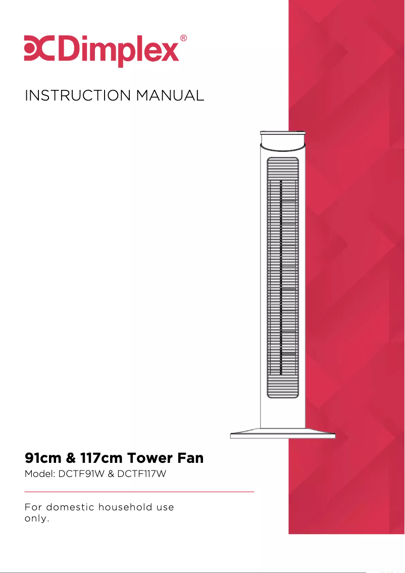 Image de la première page du manuel de l'appareil DCTF117W