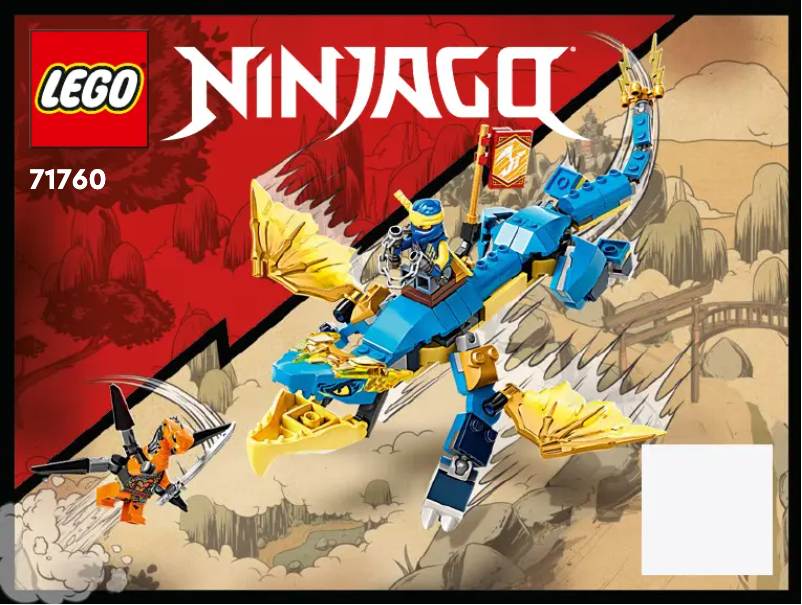 Image de la première page du manuel de l'appareil Ninjago 71760