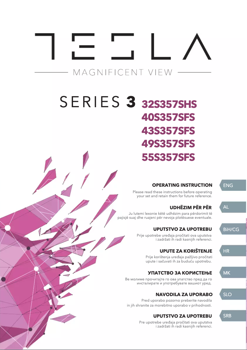 Image de la première page du manuel de l'appareil 40S357SFS