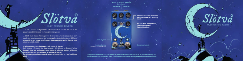 Page n°1 - Manuel utilisateur Walrus Audio Slötvå Multi Texture Reverb
