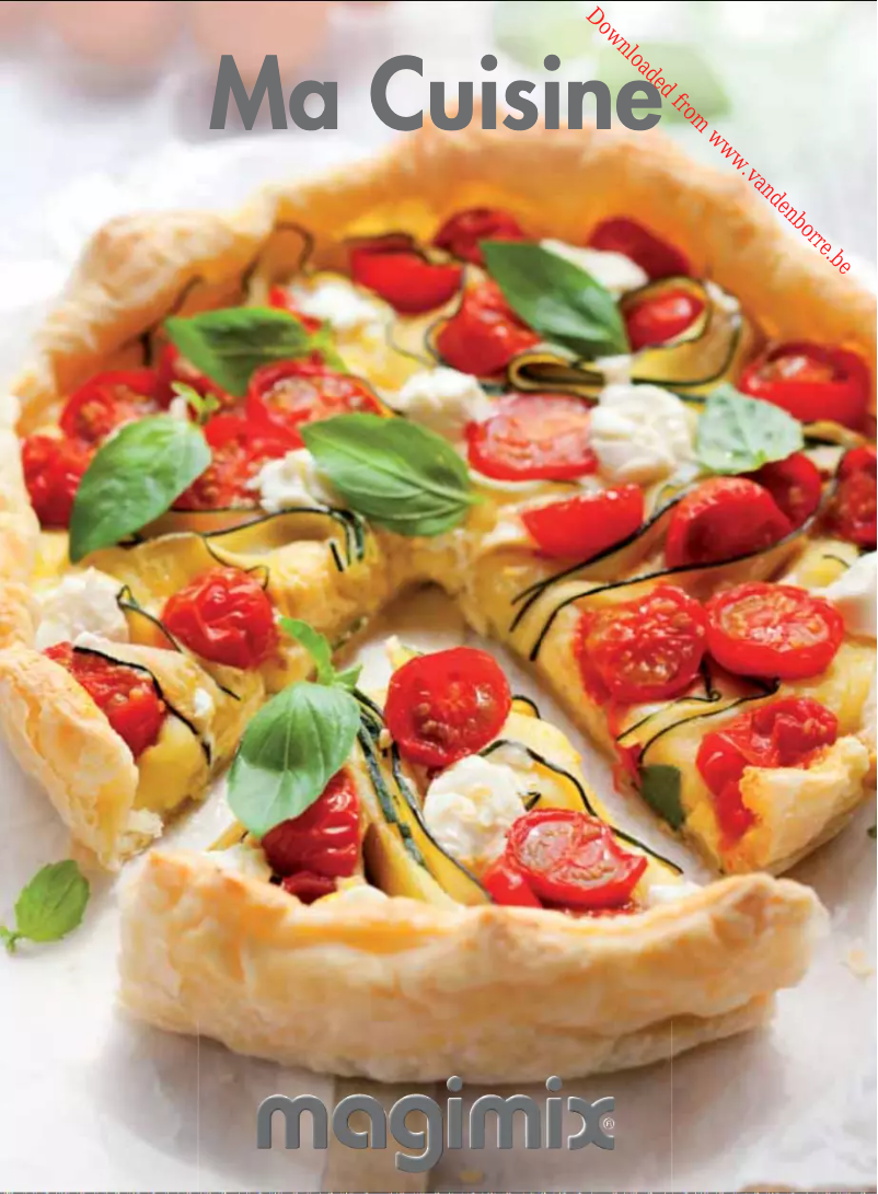 Page 1 de la notice Manuel utilisateur Magimix C3200XL