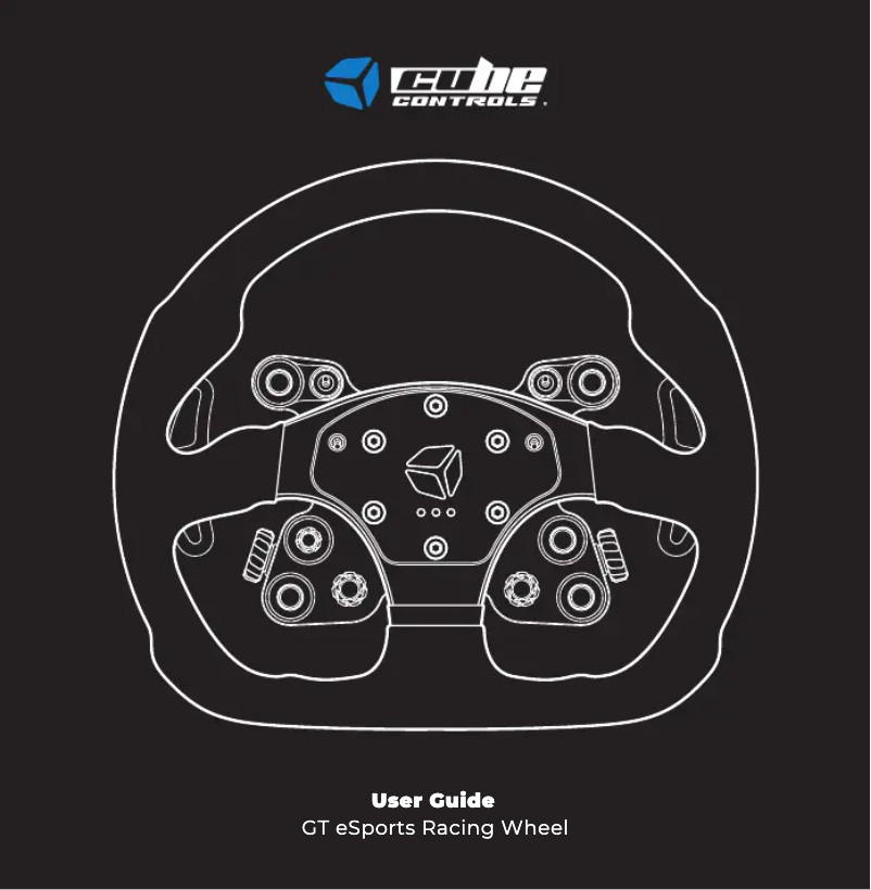 Page 1 de la notice Manuel utilisateur Cube Controls GT eSports Racing Wheel