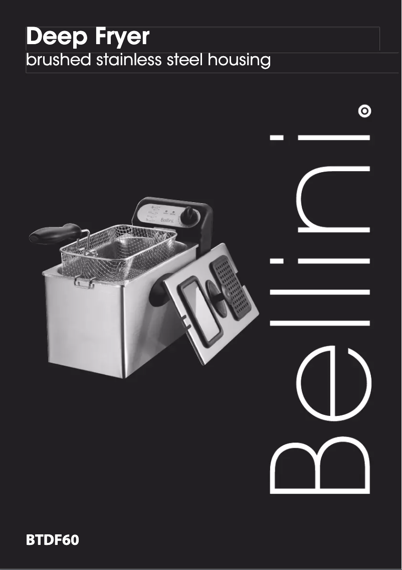 Page 1 de la notice Manuel utilisateur Bellini BTDF60