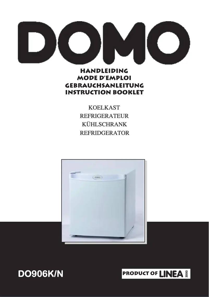 Page n°1 - Manuel utilisateur Domo DO906KN