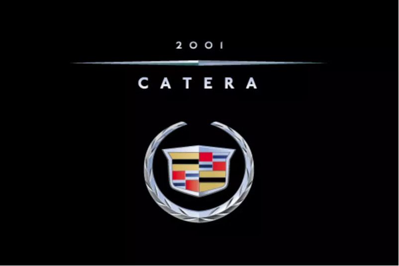 Page 1 de la notice Manuel utilisateur Cadillac Catera (2001)
