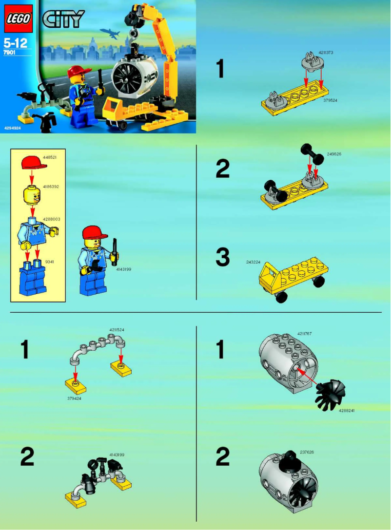 Image de la première page du manuel de l'appareil Airplane Mechanic