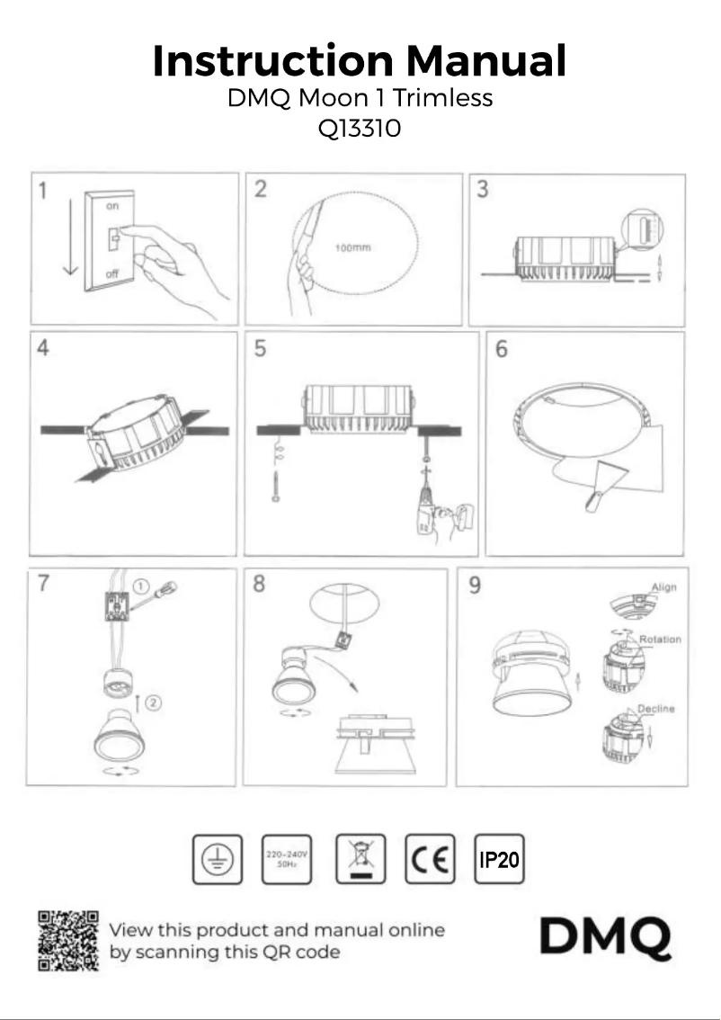Image de la première page du manuel de l'appareil Q13310