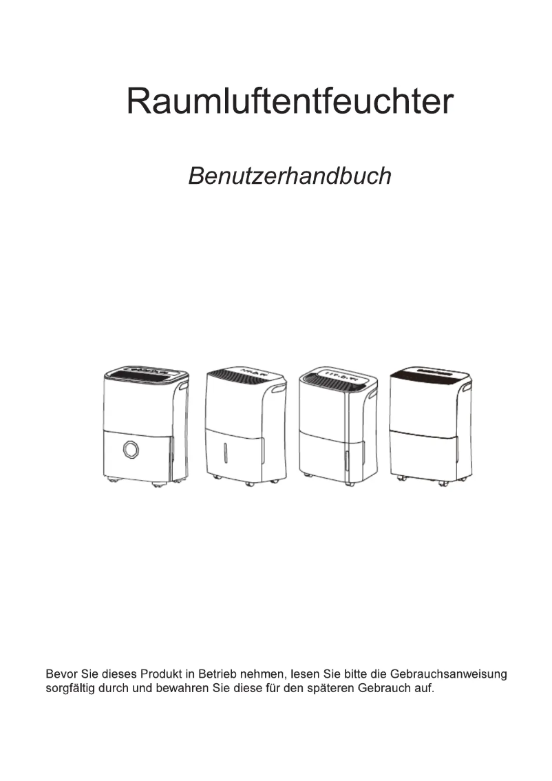 Image de la première page du manuel de l'appareil MDDF-20DEN7