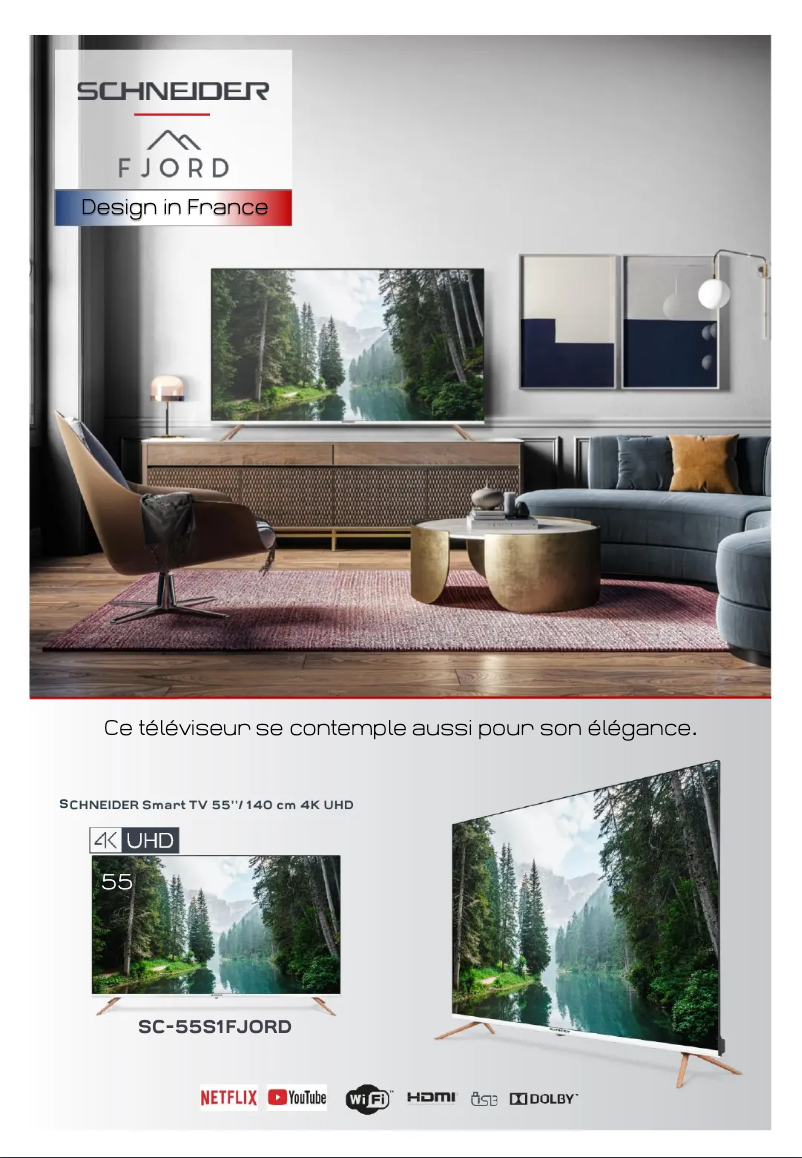 Image de la première page du manuel de l'appareil SC55S1FJORD