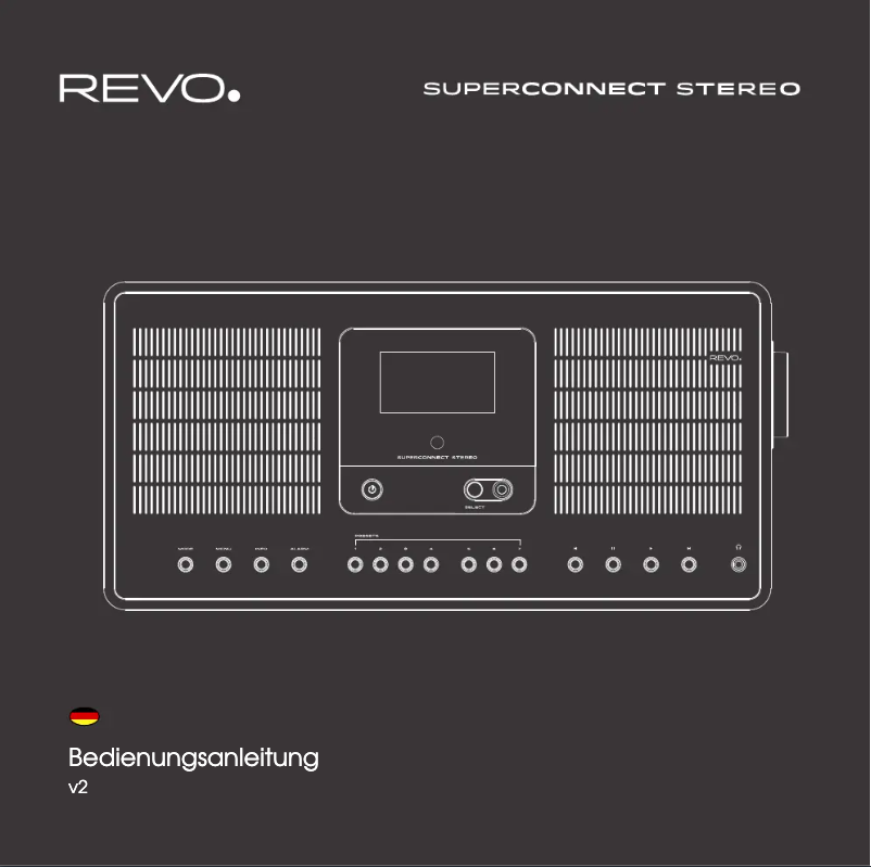Image de la première page du manuel de l'appareil SuperConnect Stereo