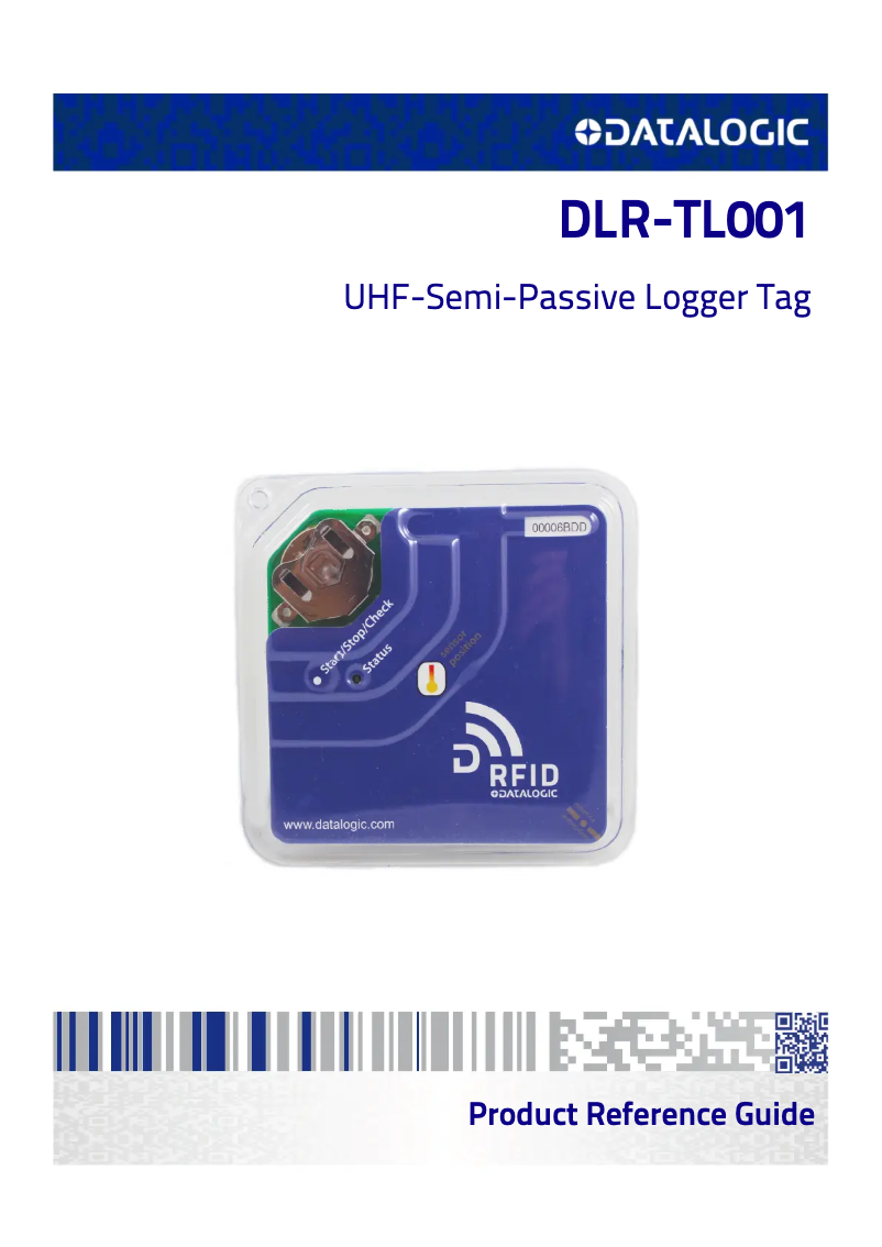 Image de la première page du manuel de l'appareil DLR-TL001