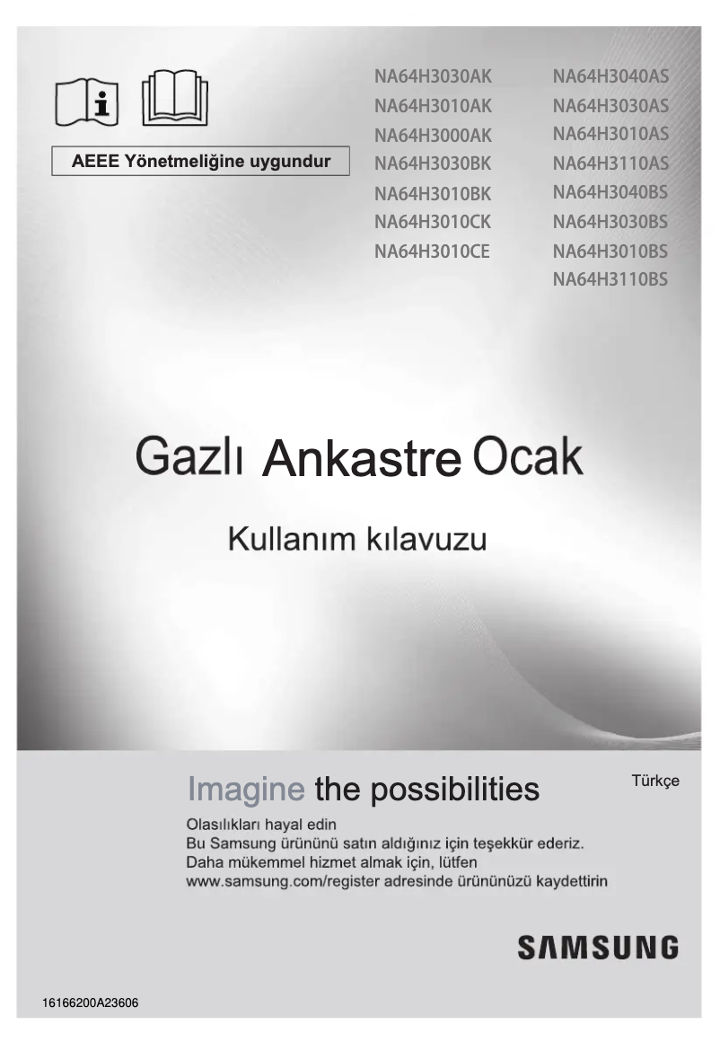 Image de la première page du manuel de l'appareil NA64H3110BS