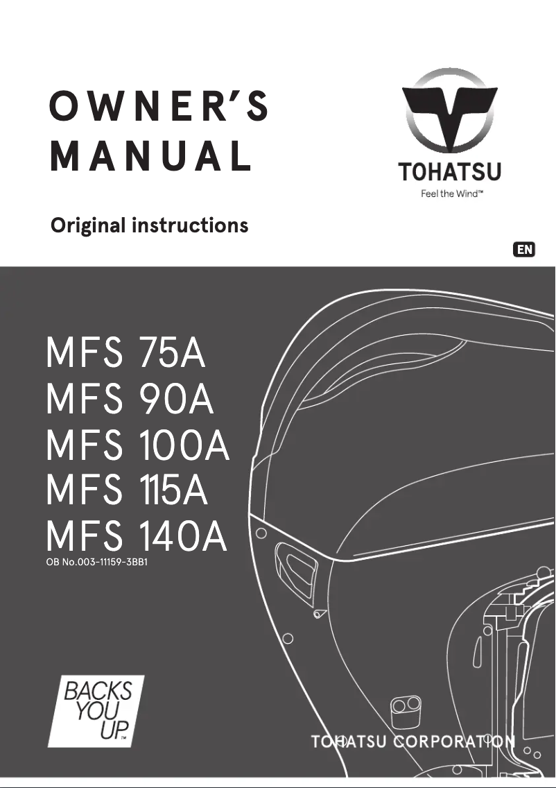 Imagen de la primera página del manual del dispositivo MFS100A