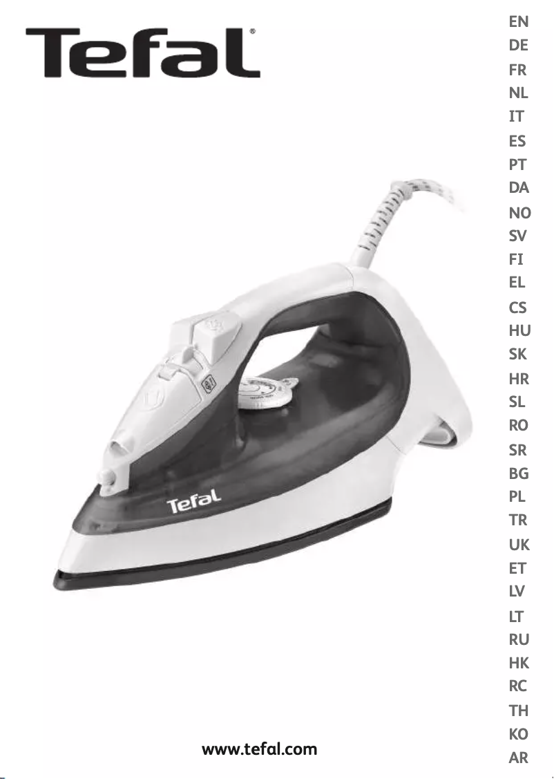 Page n°1 - Manuel utilisateur Tefal FV2530Z0