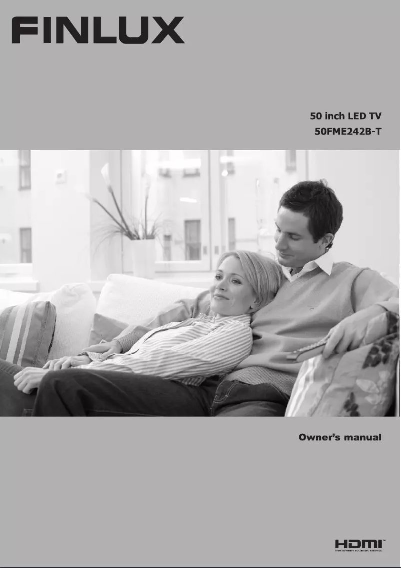 Page 1 de la notice Manuel utilisateur Finlux 50FME242B-T