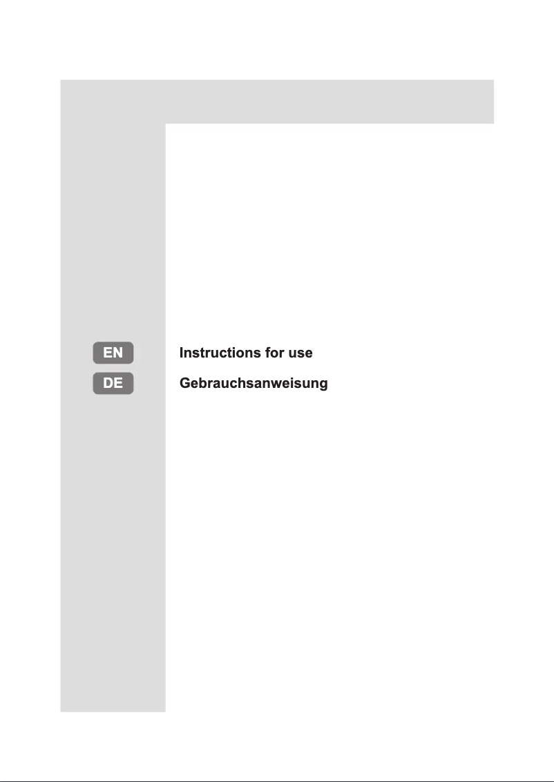 Page 1 de la notice Manuel utilisateur Bauknecht KRIE 500 A++