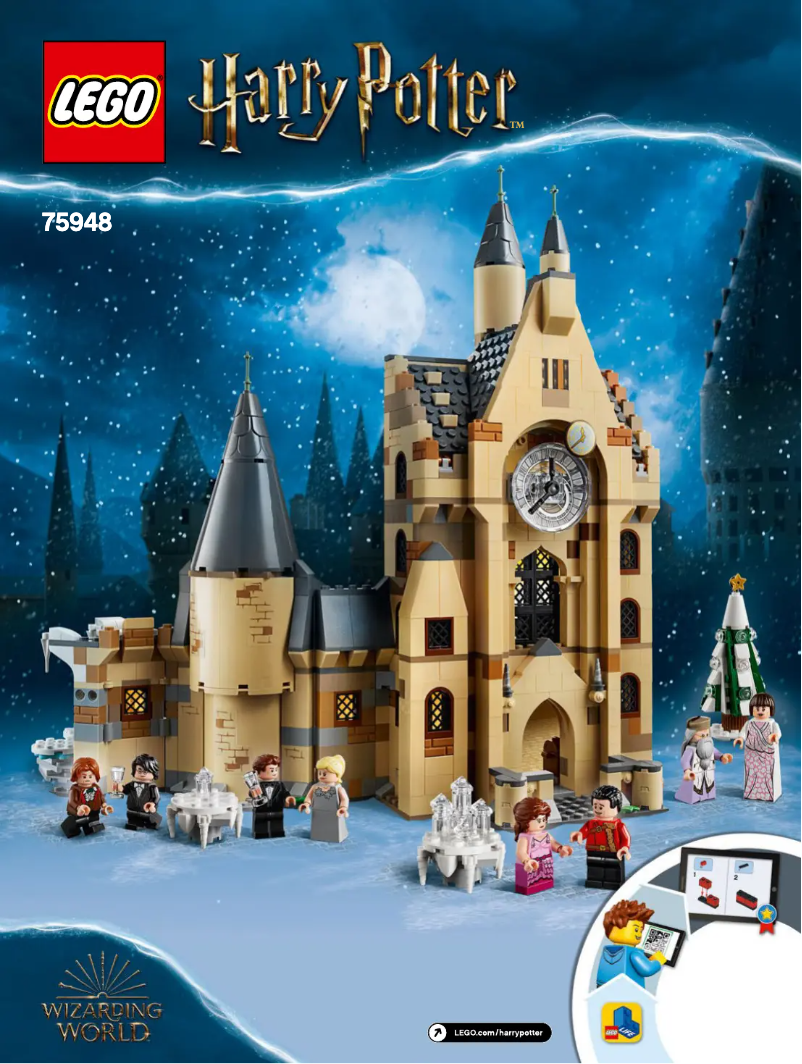 Page 1 de la notice Manuel utilisateur Lego Harry Potter 76389