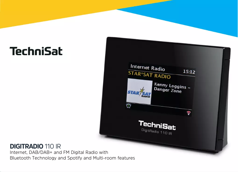 Image de la première page du manuel de l'appareil DigitRadio 110 IR