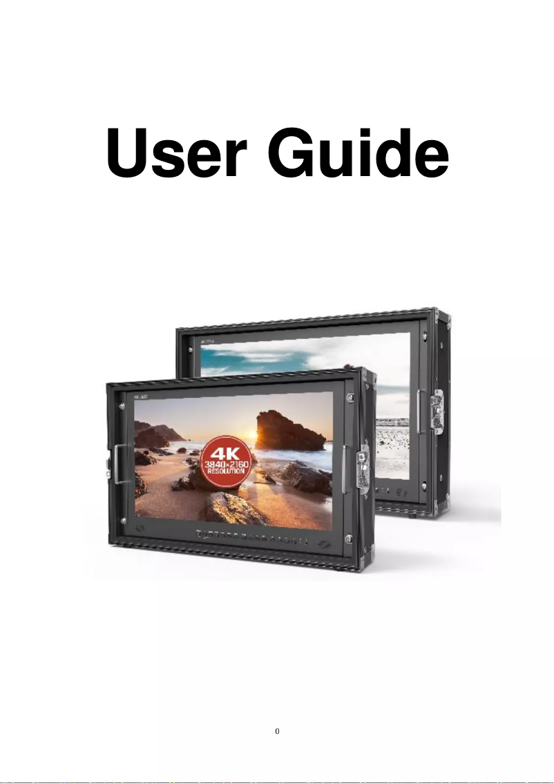 Page 1 de la notice Manuel utilisateur Lilliput BM230-4K