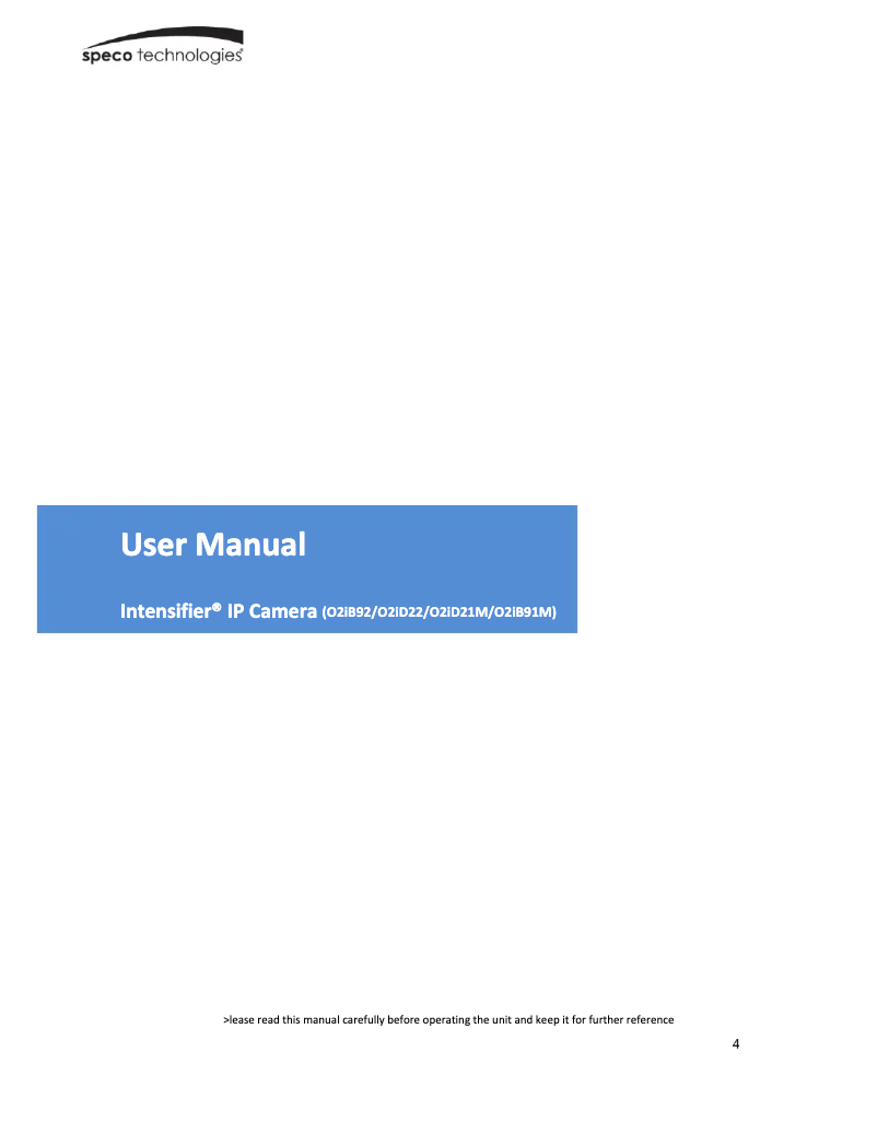 Image de la première page du manuel de l'appareil O2ID21M