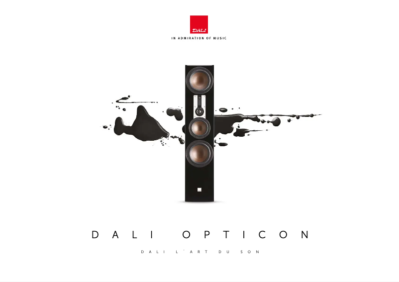 Page 1 de la notice Brochure Dali Opticon LCR