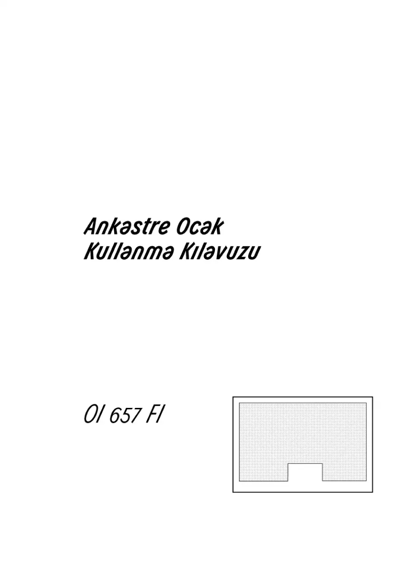Page n°1 - Manuel utilisateur Arçelik OI 657 FI