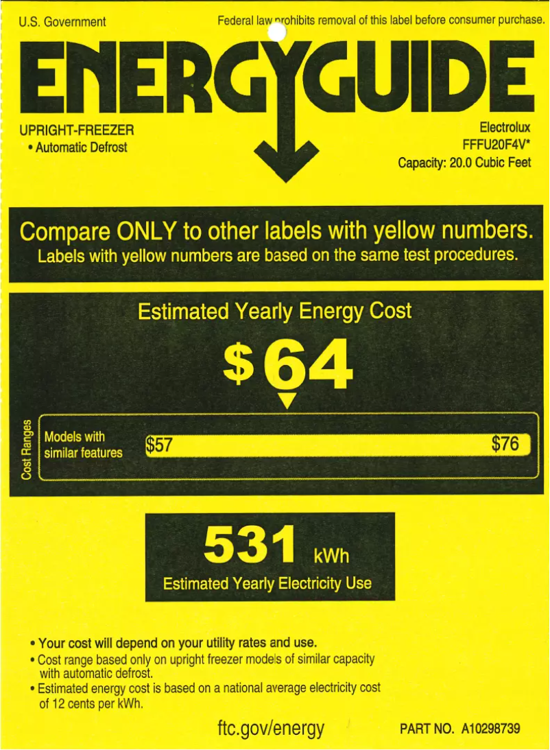 Image de la première page du manuel de l'appareil FFFU20F4VN