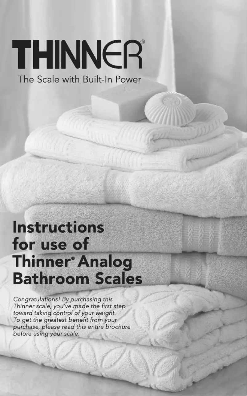 Image de la première page du manuel de l'appareil TH101