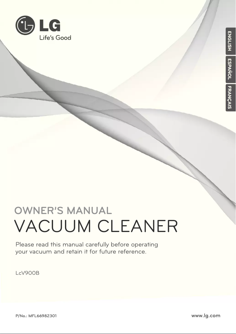 Page n°1 - Manuel utilisateur LG LcV900B