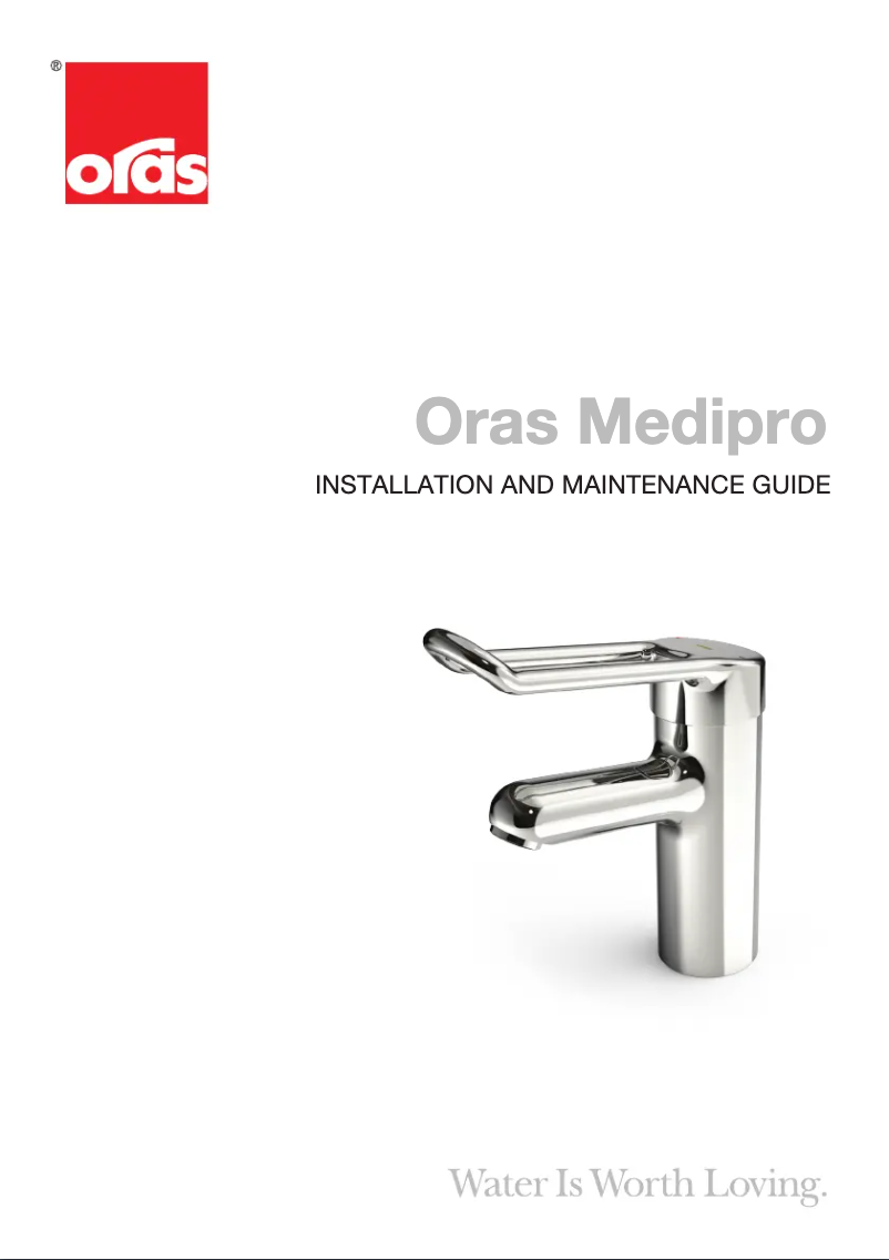 Page n°1 - Manuel utilisateur Oras Medipro 5510B